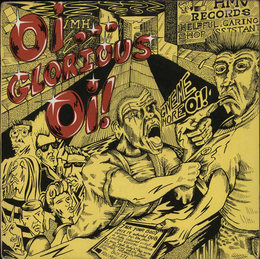 Various-Punk & New Wave Oi! Glorious Oi! UK Vinyl LP