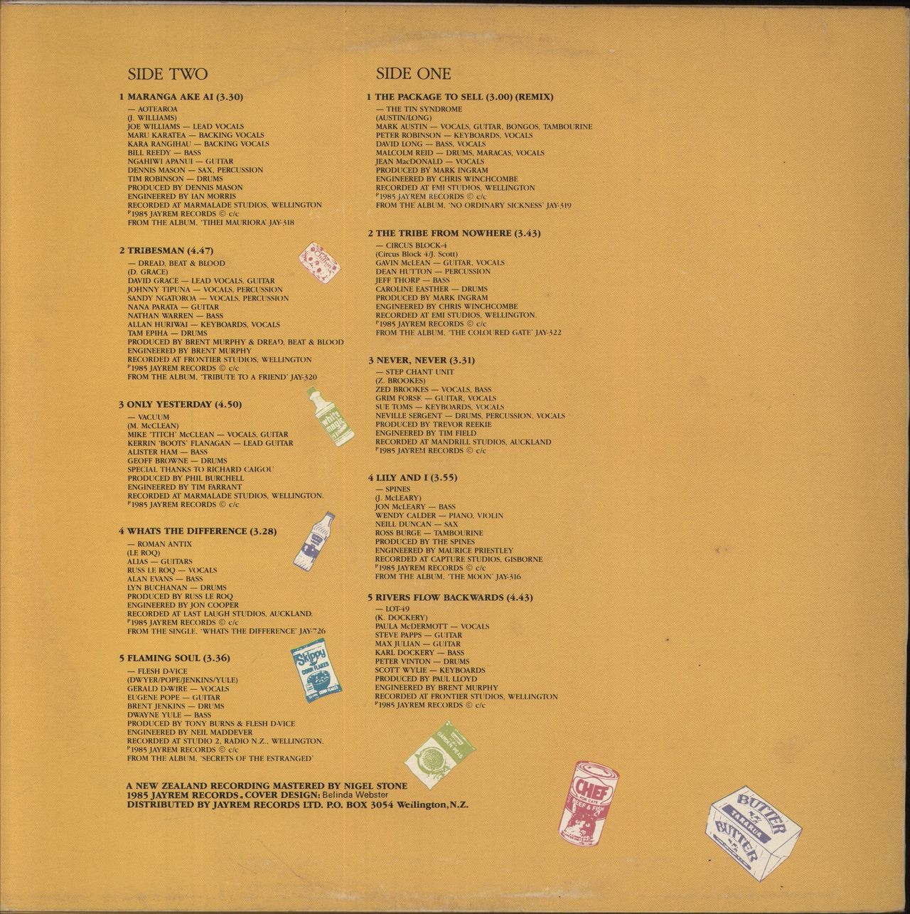 Various-Punk & New Wave Package To Sell New Zealand Vinyl LP