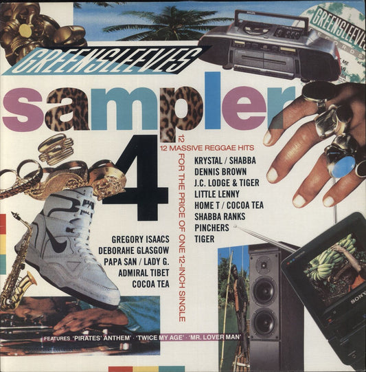 Various-Reggae & Ska Greensleeves Sampler 4 UK Vinyl LP