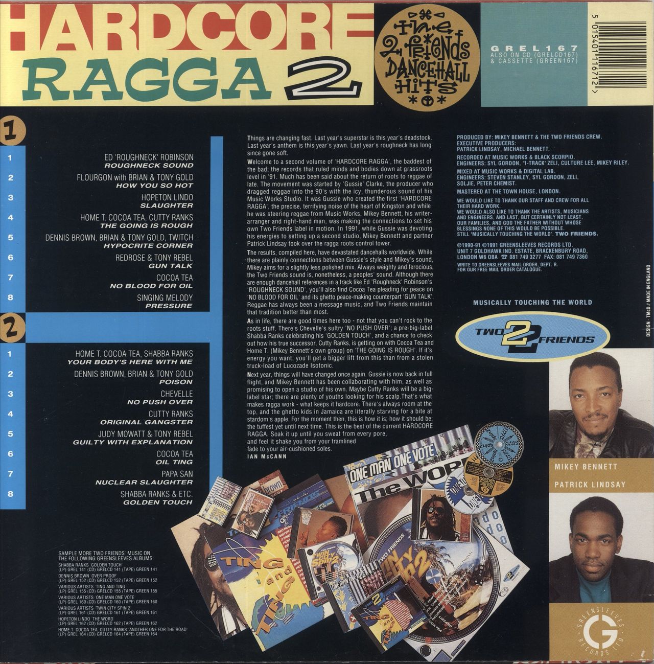 Various-Reggae & Ska Hardcore Ragga 2 UK Vinyl LP