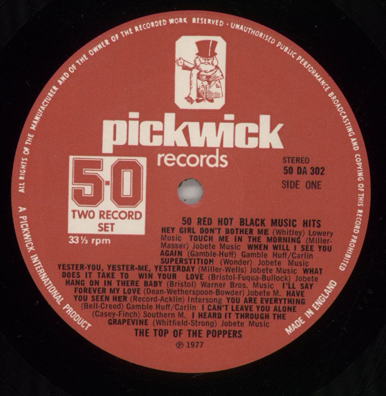 Various-Soul & Funk 50 Red Hot Black Music Hits UK 2-LP vinyl set