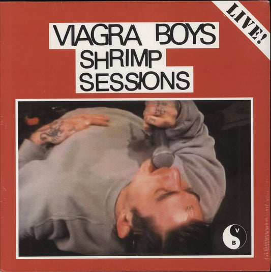Viagra Boys Shrimp Sessions - Red Vinyl - Sealed UK Vinyl LP