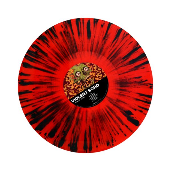Violent Soho – Hungry Ghost - 10th Anniversary Black and Red Splatter Vinyl LP Record