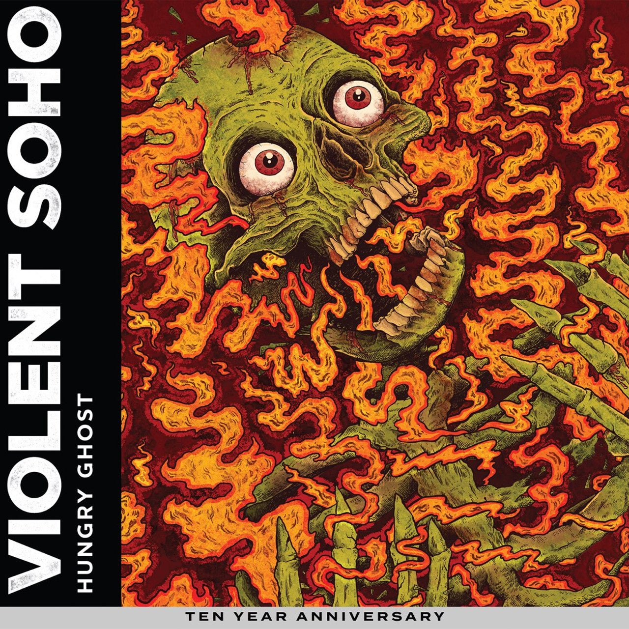 Violent Soho – Hungry Ghost - 10th Anniversary Black and Red Splatter Vinyl LP Record