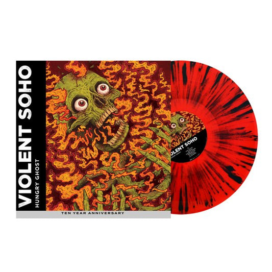 Violent Soho – Hungry Ghost - 10th Anniversary Black and Red Splatter Vinyl LP Record