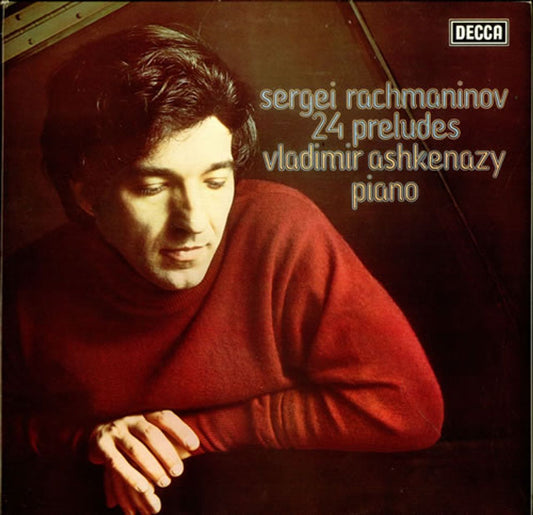 Vladimir Ashkenazy Rachmaninov: 24 Preludes UK Vinyl LP