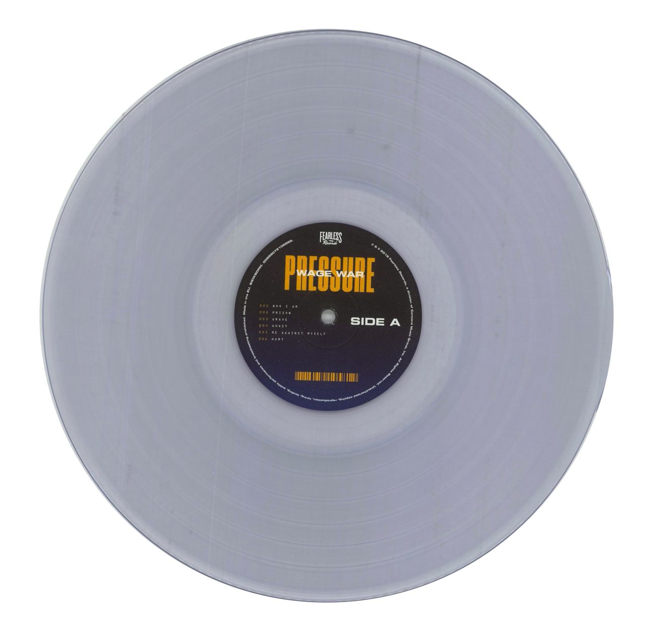 Wage War Pressure - Clear Vinyl UK Vinyl LP