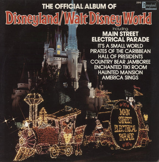 Walt Disney The Official Album Of Disneyland/Walt Disney World US Vinyl LP
