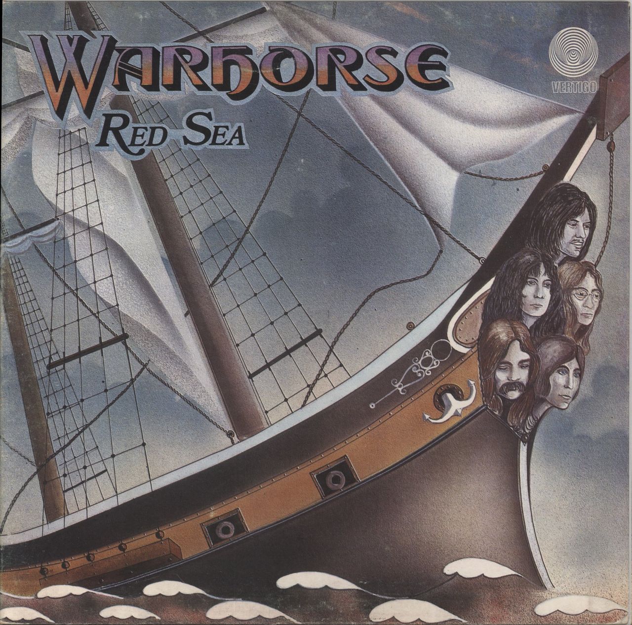 Warhorse Red Sea UK Vinyl LP
