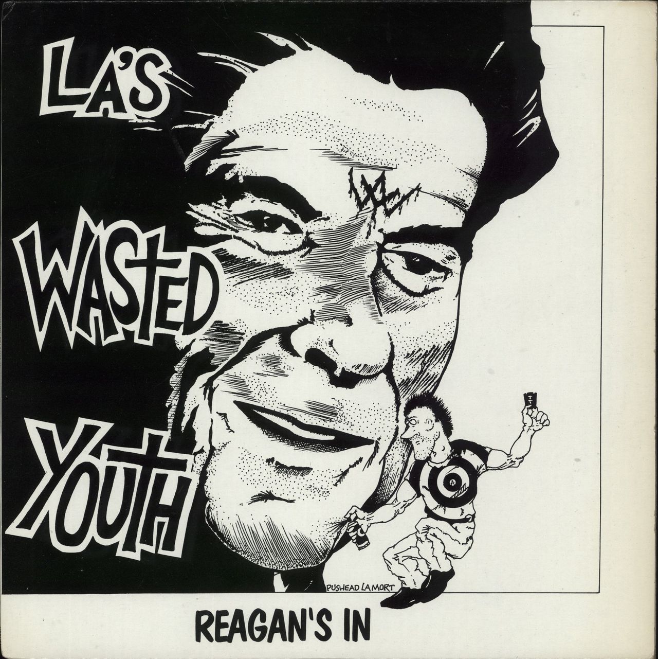 Wasted Youth (US Hardcore Punk)  Reagan's In US Vinyl LP