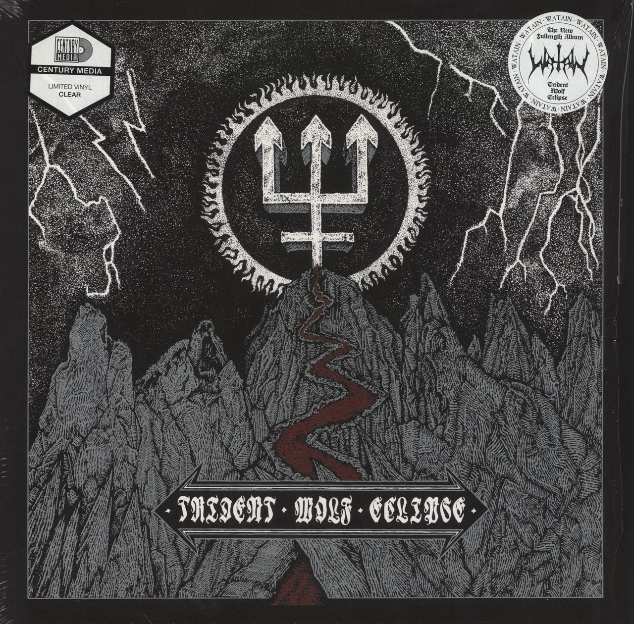Watain Trident Wolf Eclipse - Clear Vinyl German Vinyl LP