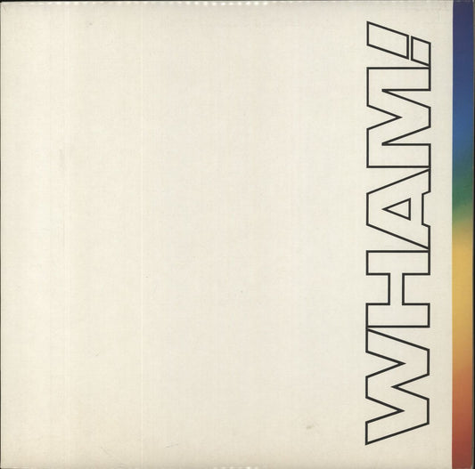Wham The Final - gold promo stamp p/s UK 2-LP vinyl set