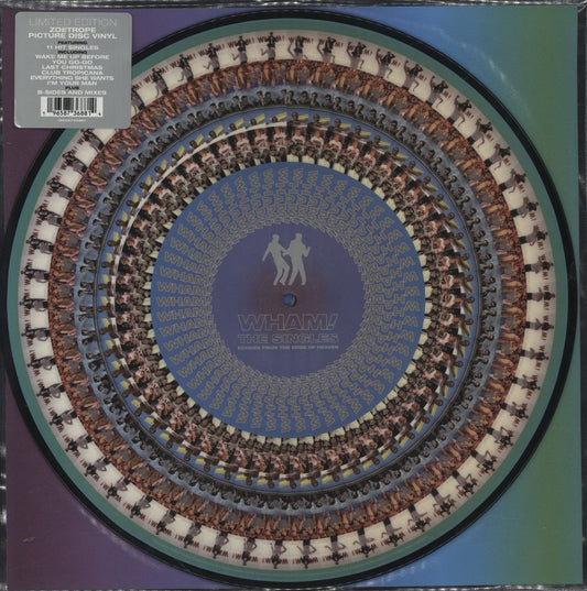 Wham The Singles: Echoes From The Edge Of Heaven - Zoetrope Picture Disc Edition UK Picture disc LP