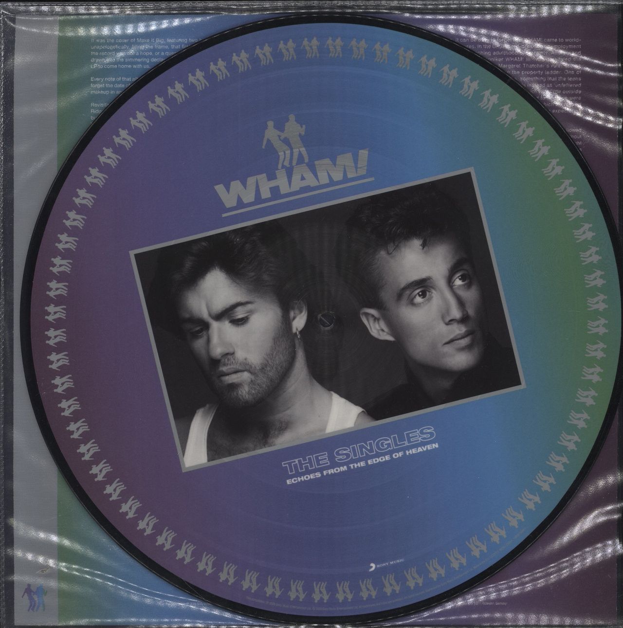 Wham The Singles: Echoes From The Edge Of Heaven - Zoetrope Picture Disc Edition UK Picture disc LP