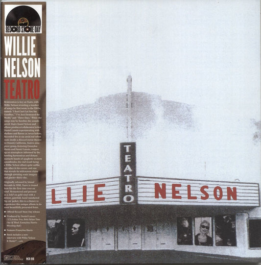 Willie Nelson Teatro - Orange Vinyl - RSD US Vinyl LP