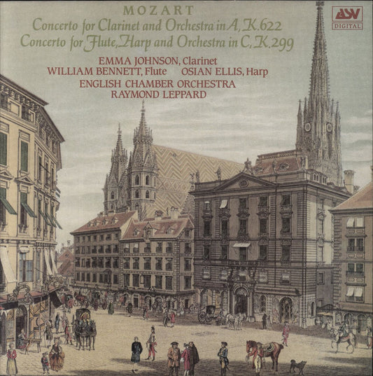Wolfgang Amadeus Mozart Concerto For Clarinet And Orchestra In A, K.622 / Concerto For Flute, Harp And Orchestra In C, K.299 UK Vinyl LP
