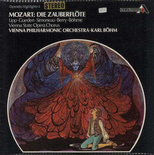 Wolfgang Amadeus Mozart Mozart: Die Zauberflöte UK Vinyl LP