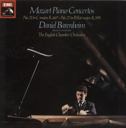 Wolfgang Amadeus Mozart Mozart Piano Concertos: No. 21 In C Major, K.467 · No. 27 In B Flat Major, K.595 UK Vinyl LP