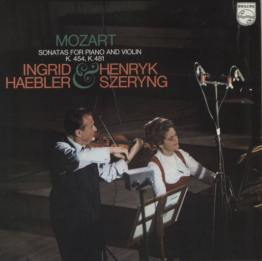 Wolfgang Amadeus Mozart Mozart: Sonatas For Piano And Violin K. 454, K. 481 UK Vinyl LP