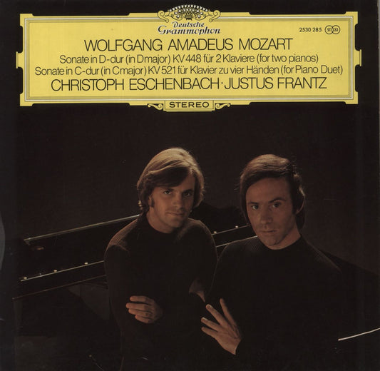 Wolfgang Amadeus Mozart Mozart: Sonate In D-dur (In D Major) KV 448 Für 2 Klaviere (For Two Pianos) / Sonate In C-dur (In C UK Vinyl LP