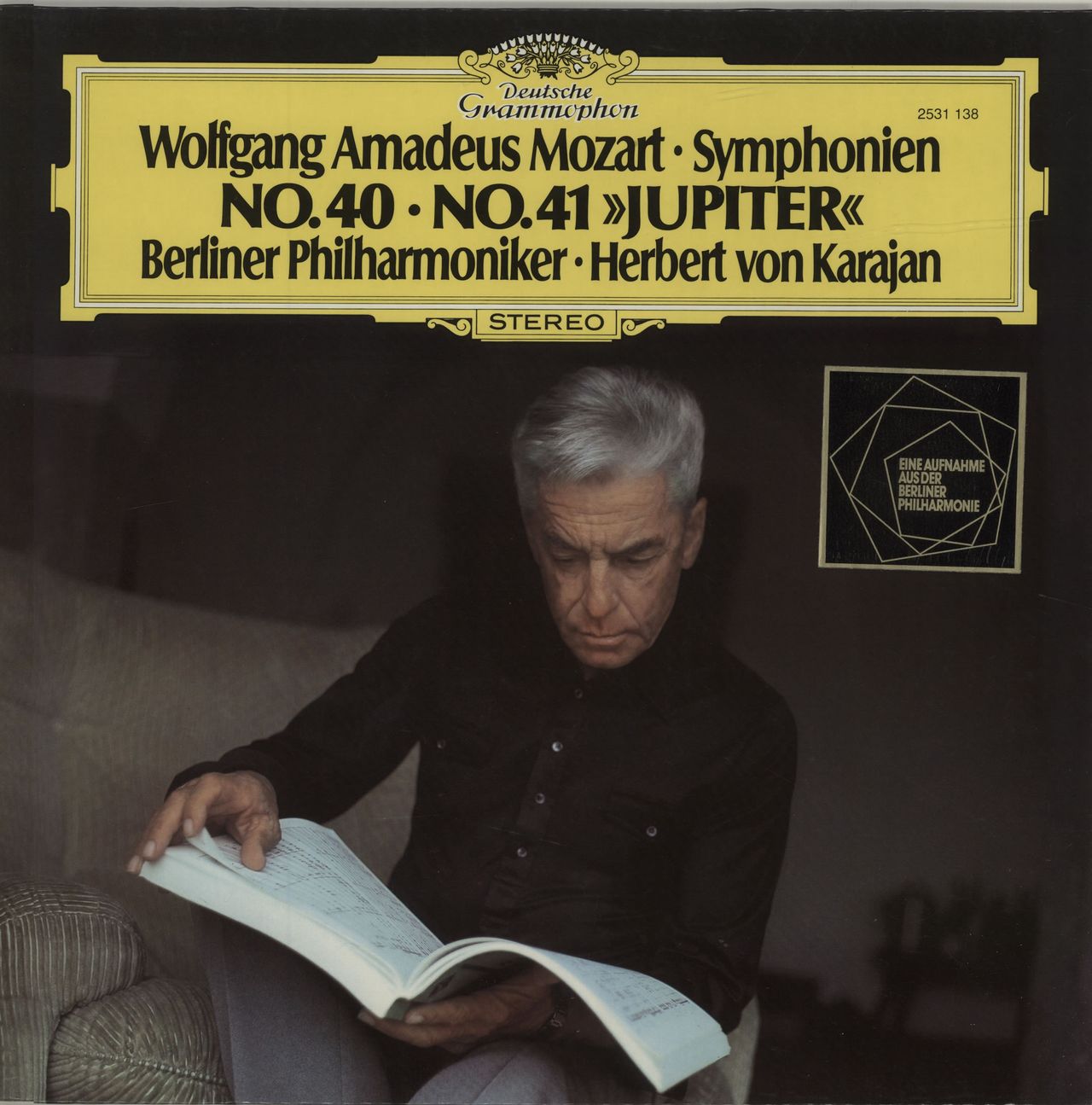 Wolfgang Amadeus Mozart Symphonien No. 40 / No. 41 »Jupiter« German Vinyl LP