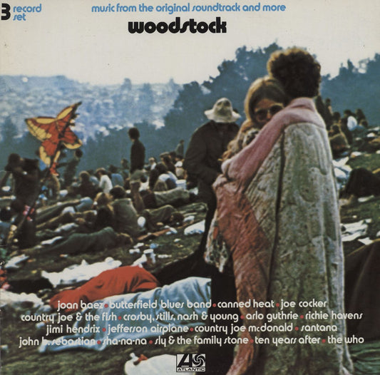 Woodstock Woodstock - Non-barcoded - EX German 3-LP vinyl set