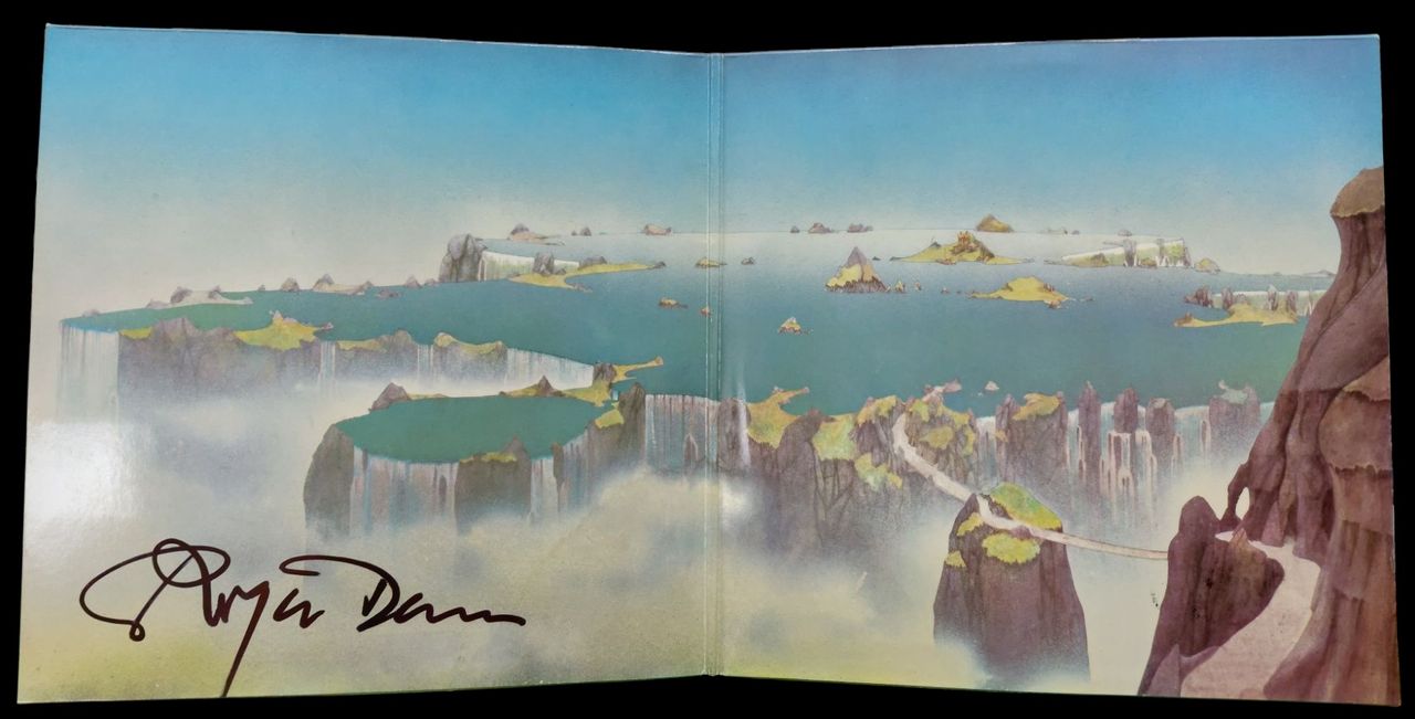 Yes Close To The Edge - Autographed by Roger Dean German Vinyl LP