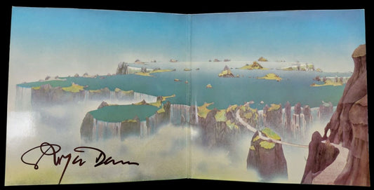 Yes Close To The Edge - Autographed by Roger Dean German Vinyl LP