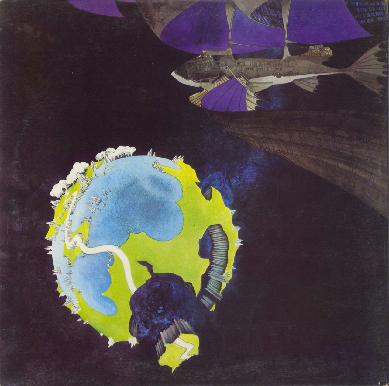 Yes Fragile - 2nd - EX UK Vinyl LP