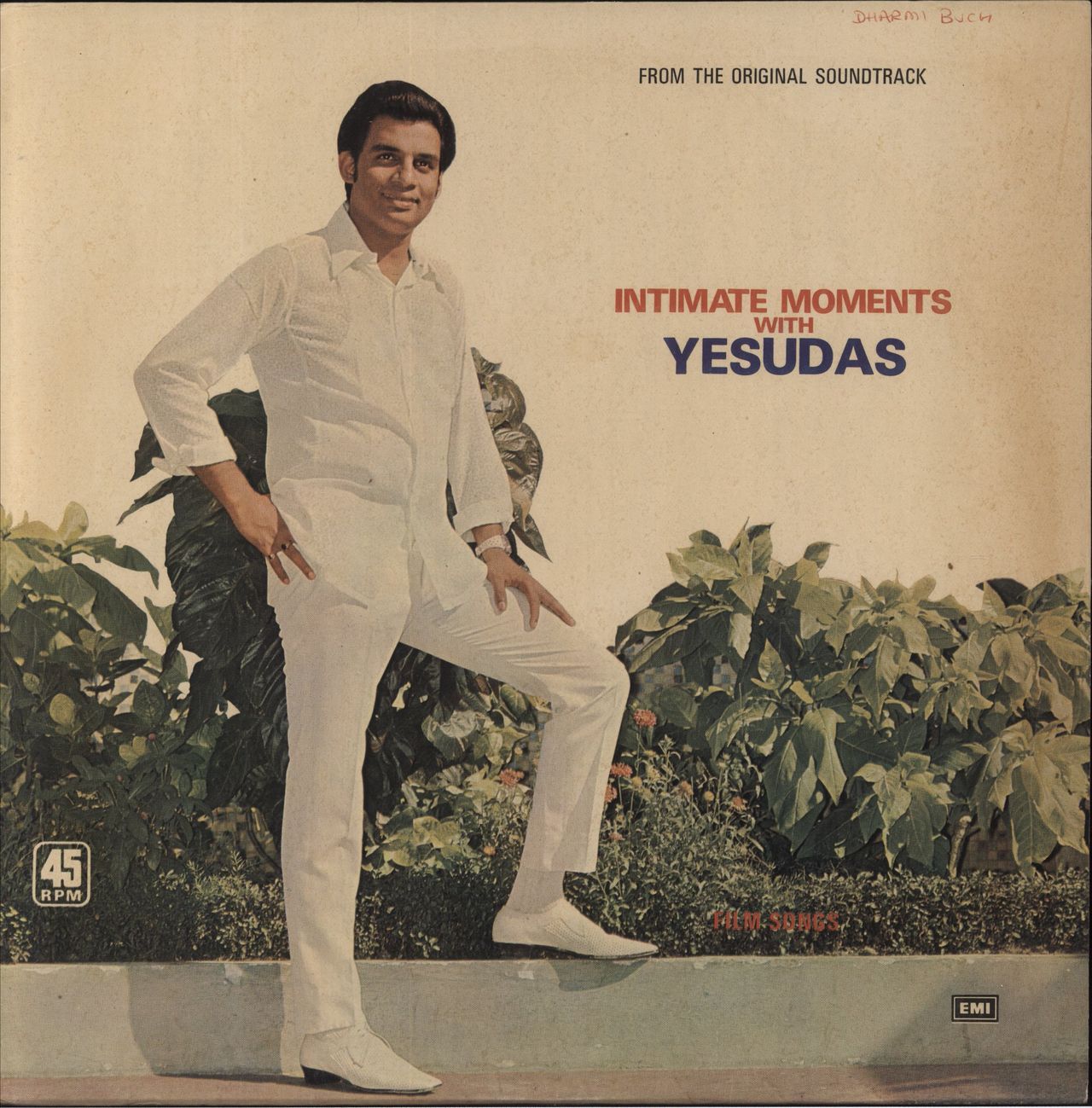 Yesudas Intimate Moments With Yesudas (Film Songs) Indian Vinyl LP