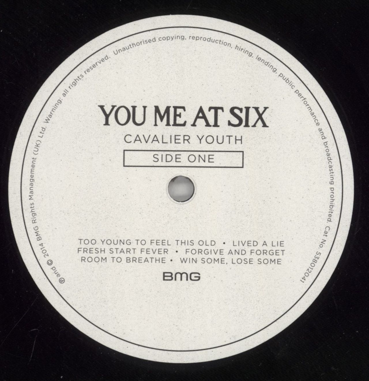 You Me At Six Cavalier Youth - 180gm UK Vinyl LP