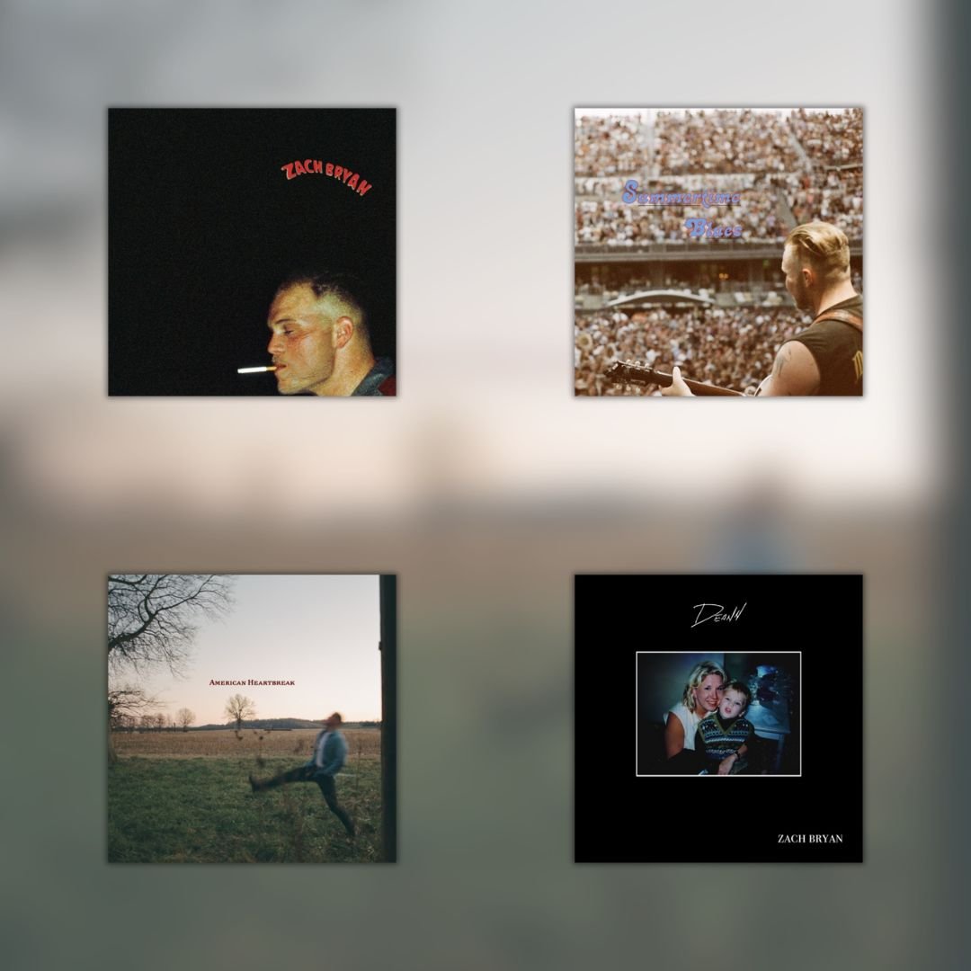 Zach Bryan - Vinyl LP Record Bundle