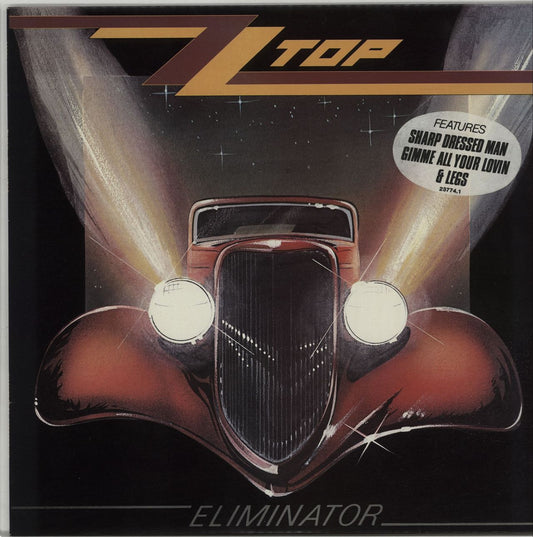 ZZ Top Eliminator Australian Vinyl LP