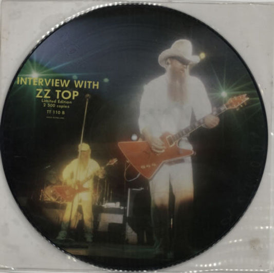 ZZ Top Interview Picture Disc UK Picture disc LP